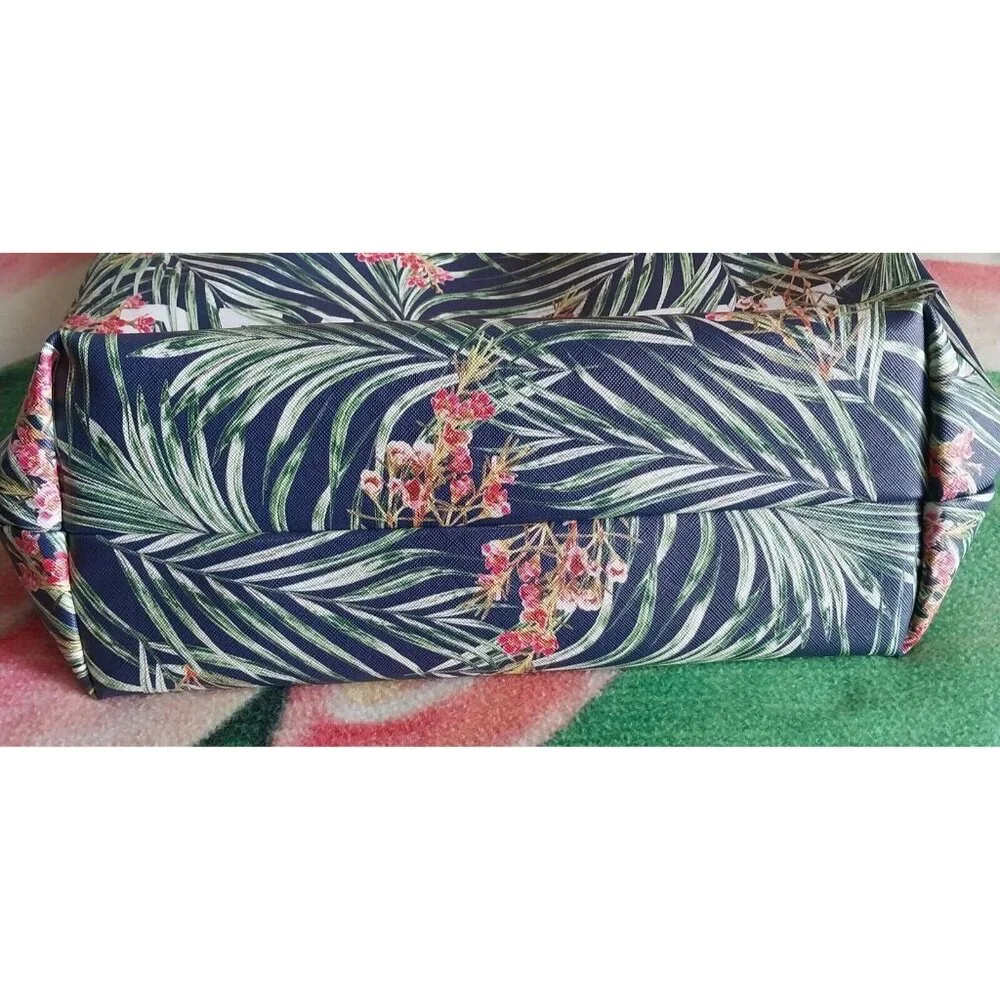 Studio Oh! Beautiful Mess Waterproof Canvas Floral Tote Bag
